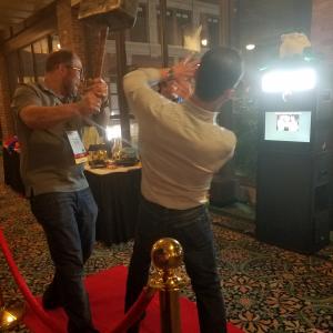 Fit-anywhere Open Air picture-taking PHOTO TOWER 