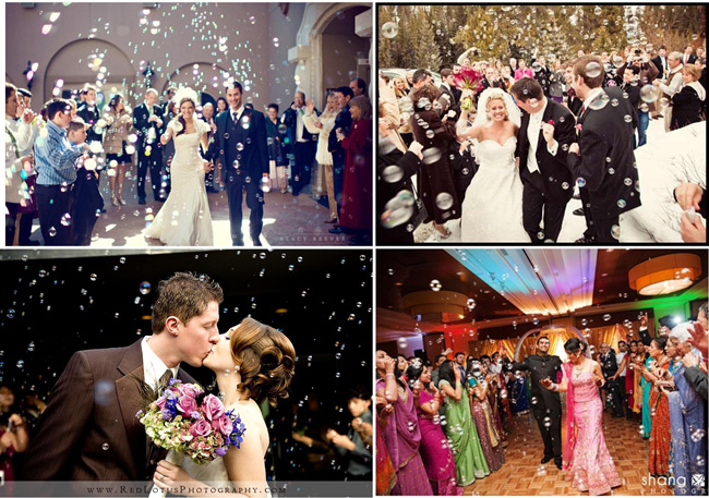 Beautiful, Fun Bubbles for an Unforgettable Affair !