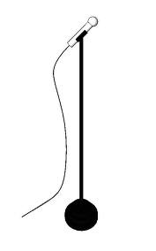 optional professional Microphone Stand with Mic holder